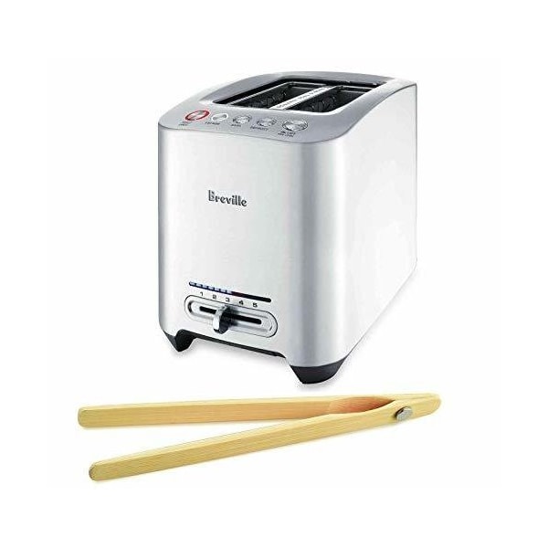 Breville DieCast 2Slice Smart Toaster, Brushed Stainless Steel